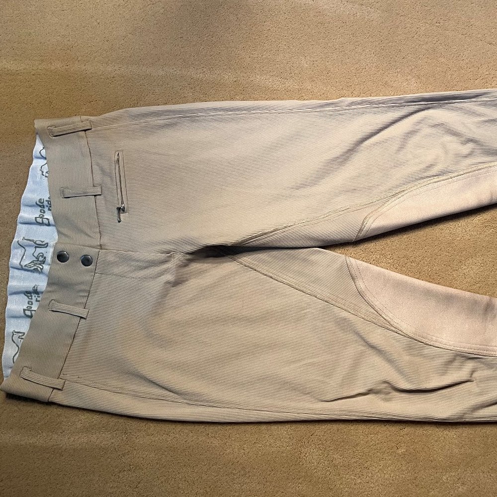 Goode Rider Ribbed Knee Patch Breeches